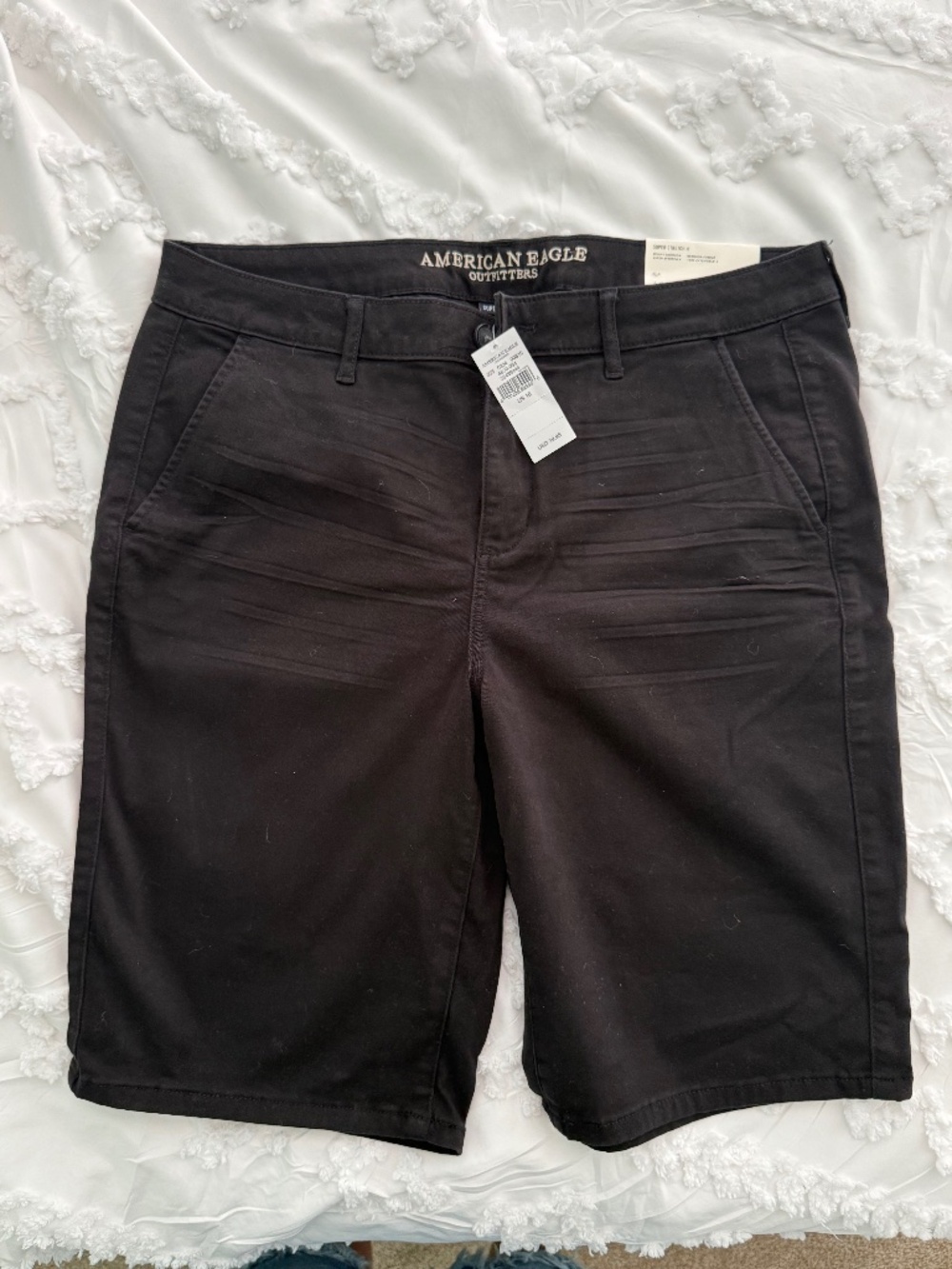 American Eagle Outfitters Black Women's Bermuda Shorts